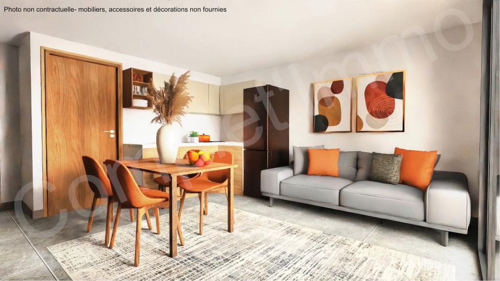 appartement saint florent. Le séjour cuisine